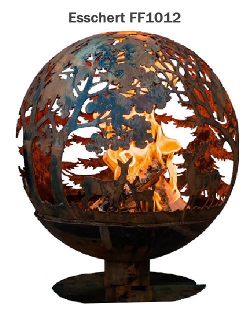 Esschert Design FF1012 Globe Fire Pit