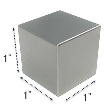 One Inch Tungsten Cube